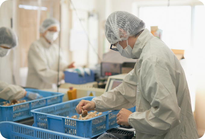 自分が手がけたものが誰かの食卓に届く喜び